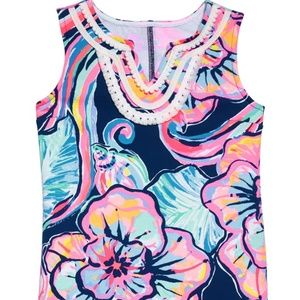 Girls Lilly Pulitzer Harper Shift Dress Size M NEW